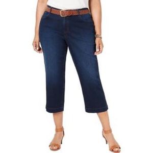Style & Co Curvy Cuffed Capri Jeans Size 4